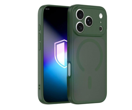 Etui / obudowa na smartfona 3mk Misty MagCase Green do iPhone 17 Pro/ 18 Pro